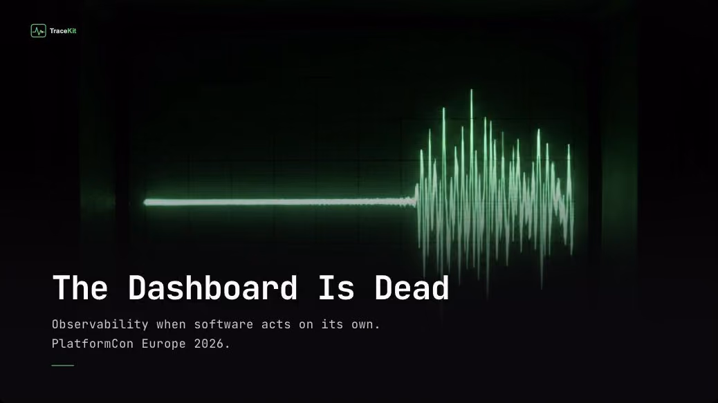 TraceKit deck title slide